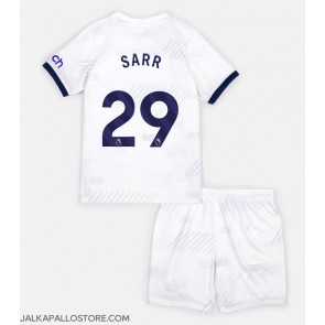 Tottenham Hotspur Pape Matar Sarr #29 Kotipaita Lapsille 2023-24 Lyhythihainen (+ shortsit)
